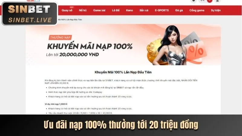 Ưu đãi chào mừng cho người chơi xổ số mới